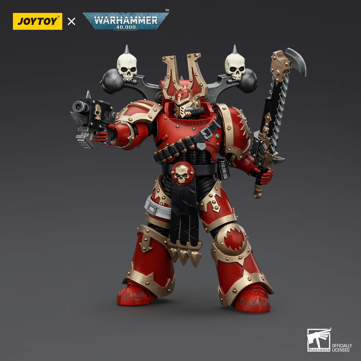 World Eaters Khorne Berzerker 2 Warhammer 40k 1/18 Figurka 13 cm - Image 8