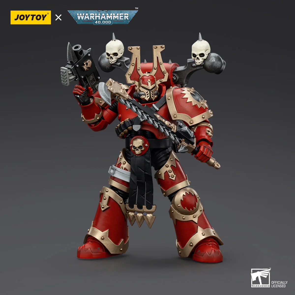 World Eaters Khorne Berzerker 2 Warhammer 40k 1/18 Figurka 13 cm - Image 9
