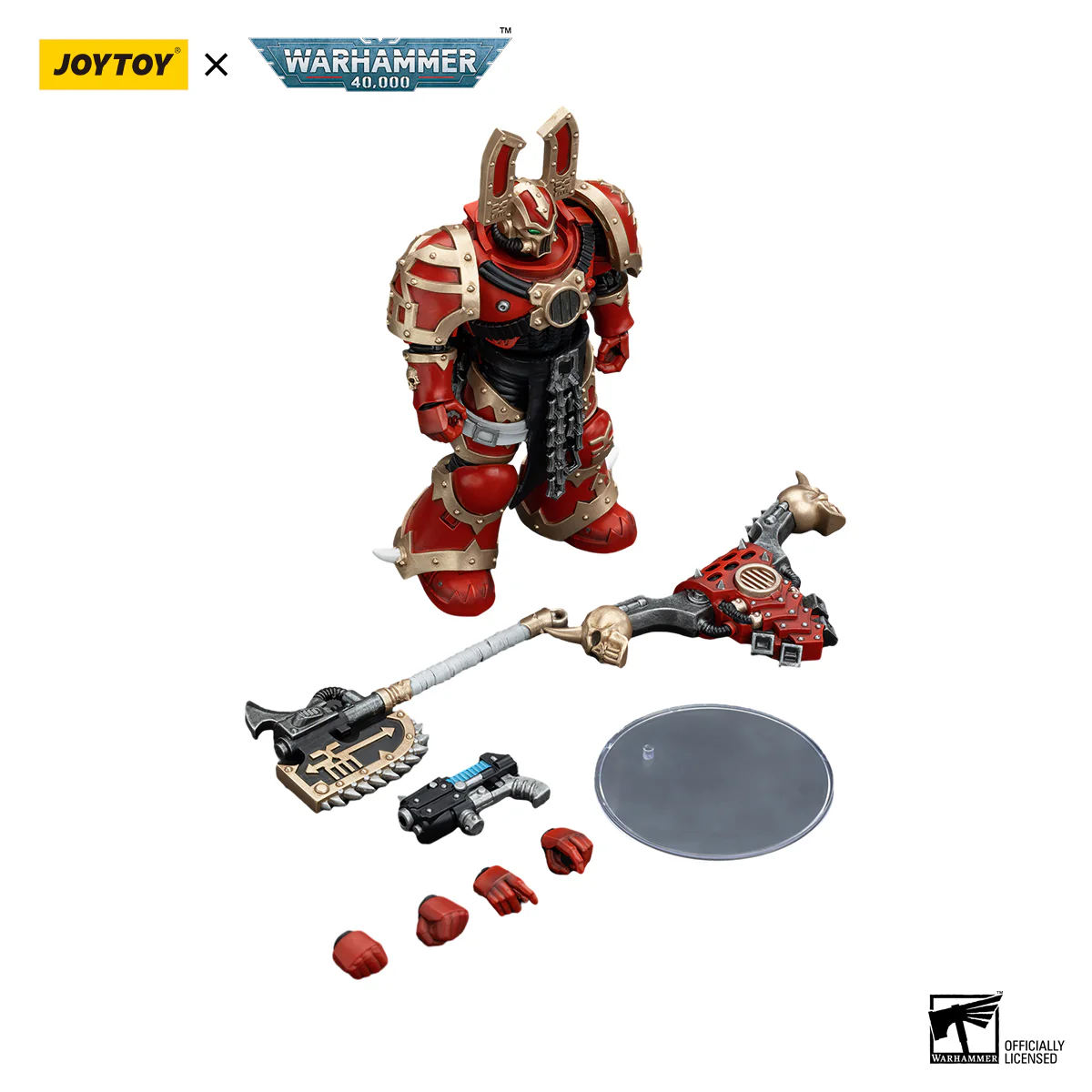 World Eaters Khorne Berzerker 3 Warhammer 40k 1/18 Figurka 13 cm - Image 5