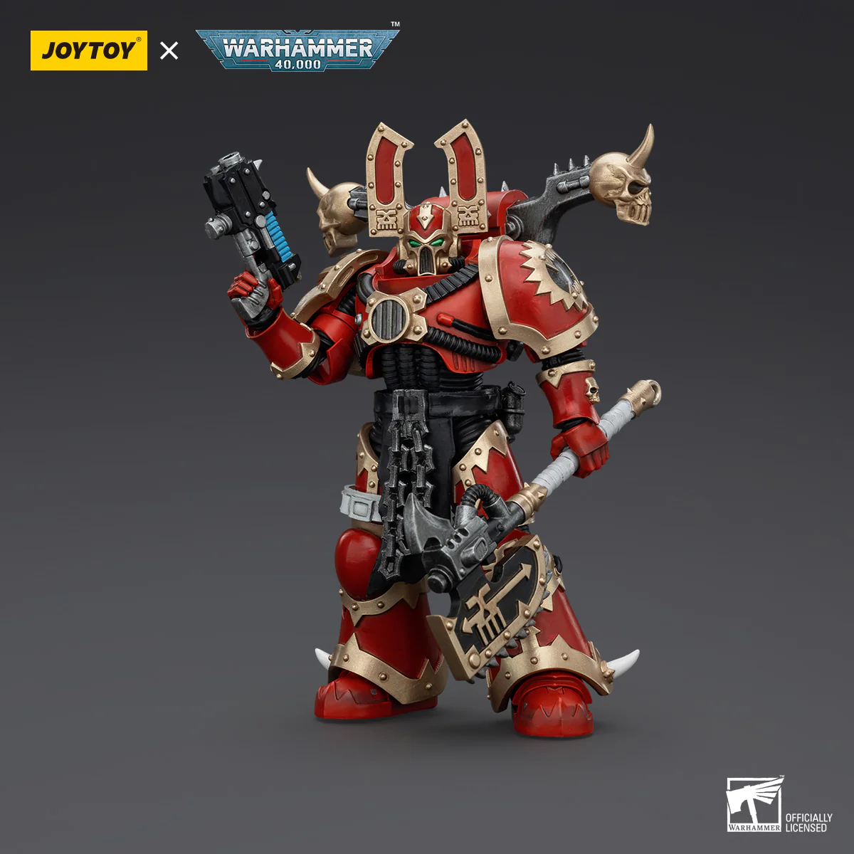 World Eaters Khorne Berzerker 3 Warhammer 40k 1/18 Figurka 13 cm - Image 6