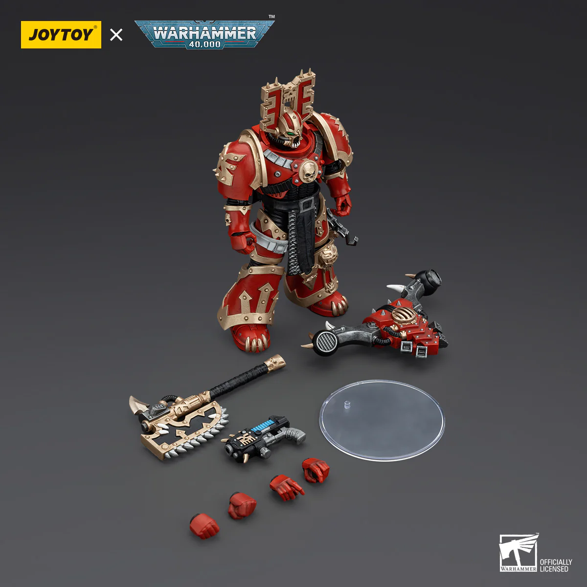 World Eaters Khorne Berzerker 4 Warhammer 40k 1/18 Figurka 13 cm - Image 10