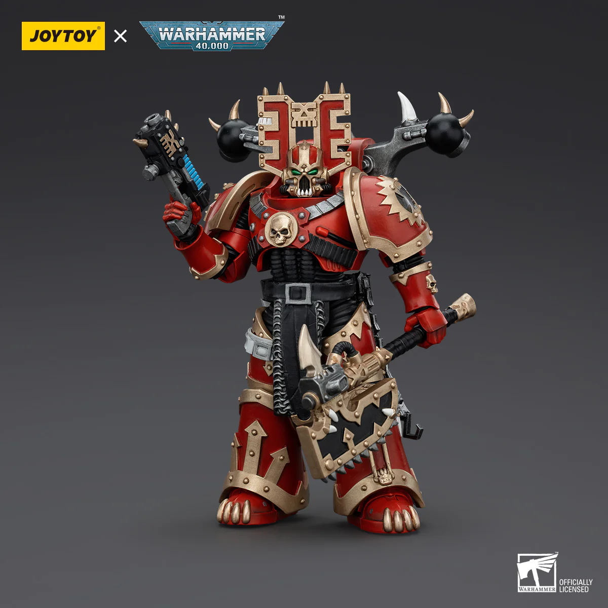 World Eaters Khorne Berzerker 4 Warhammer 40k 1/18 Figurka 13 cm - Image 6