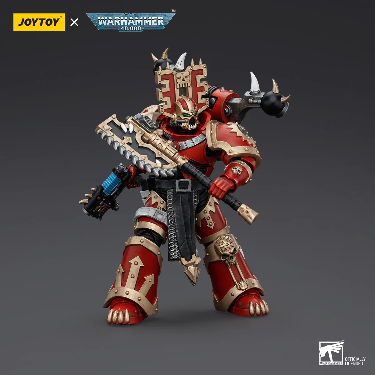 World Eaters Khorne Berzerker 4 Warhammer 40k 1/18 Figurka 13 cm - Image 8