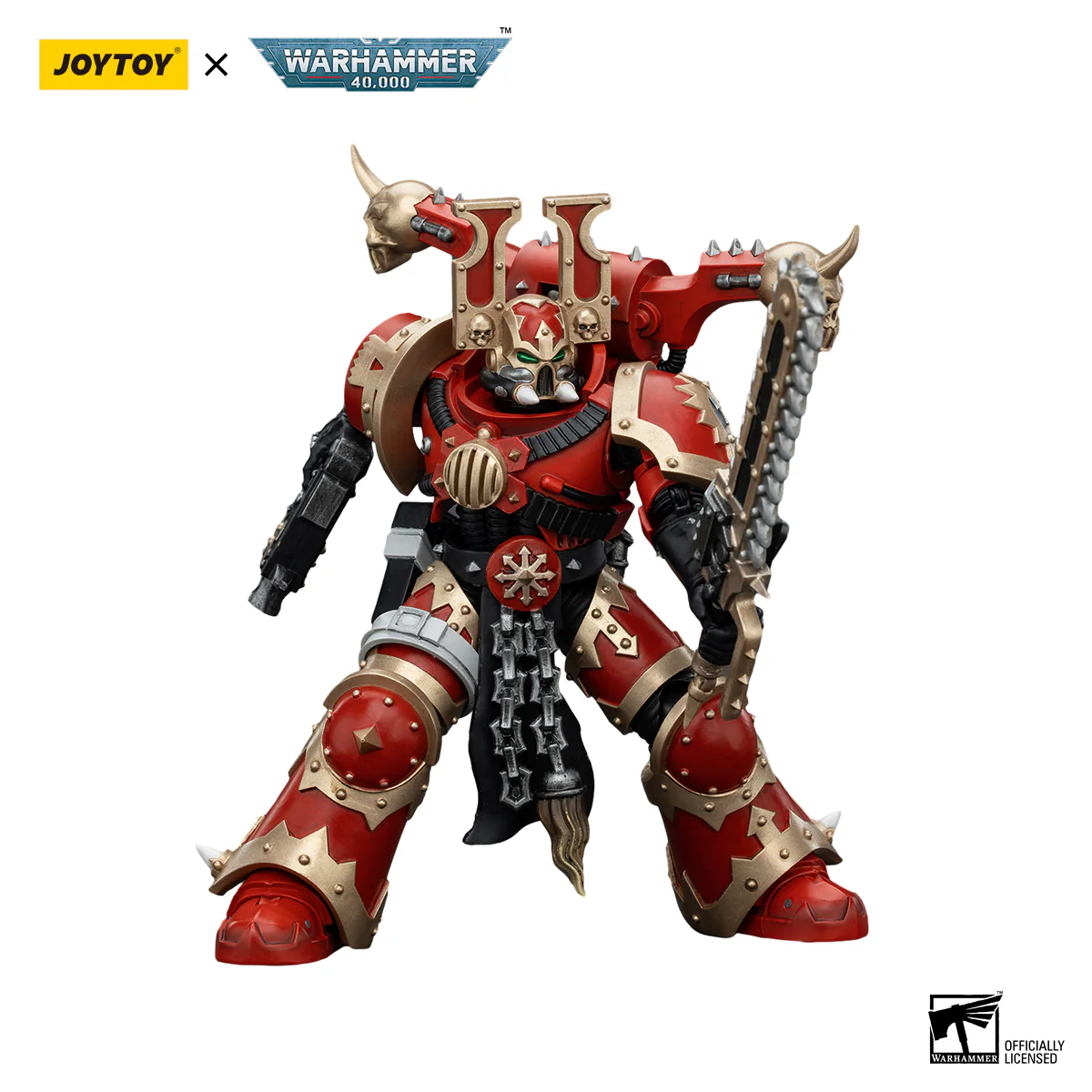 World Eaters Khorne Berzerker 5 Warhammer 40k 1/18 Figurka 13 cm