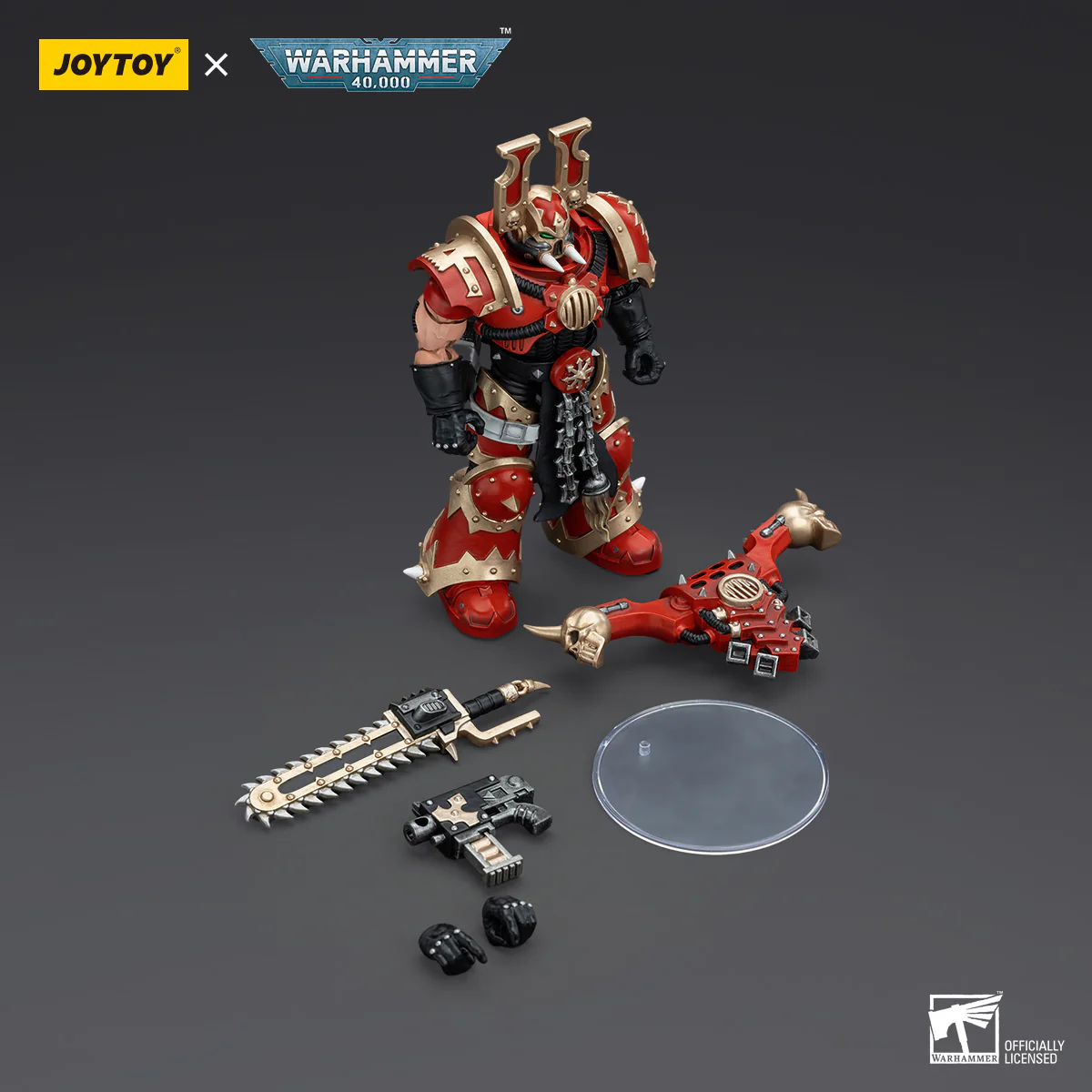 World Eaters Khorne Berzerker 5 Warhammer 40k 1/18 Figurka 13 cm - Image 10