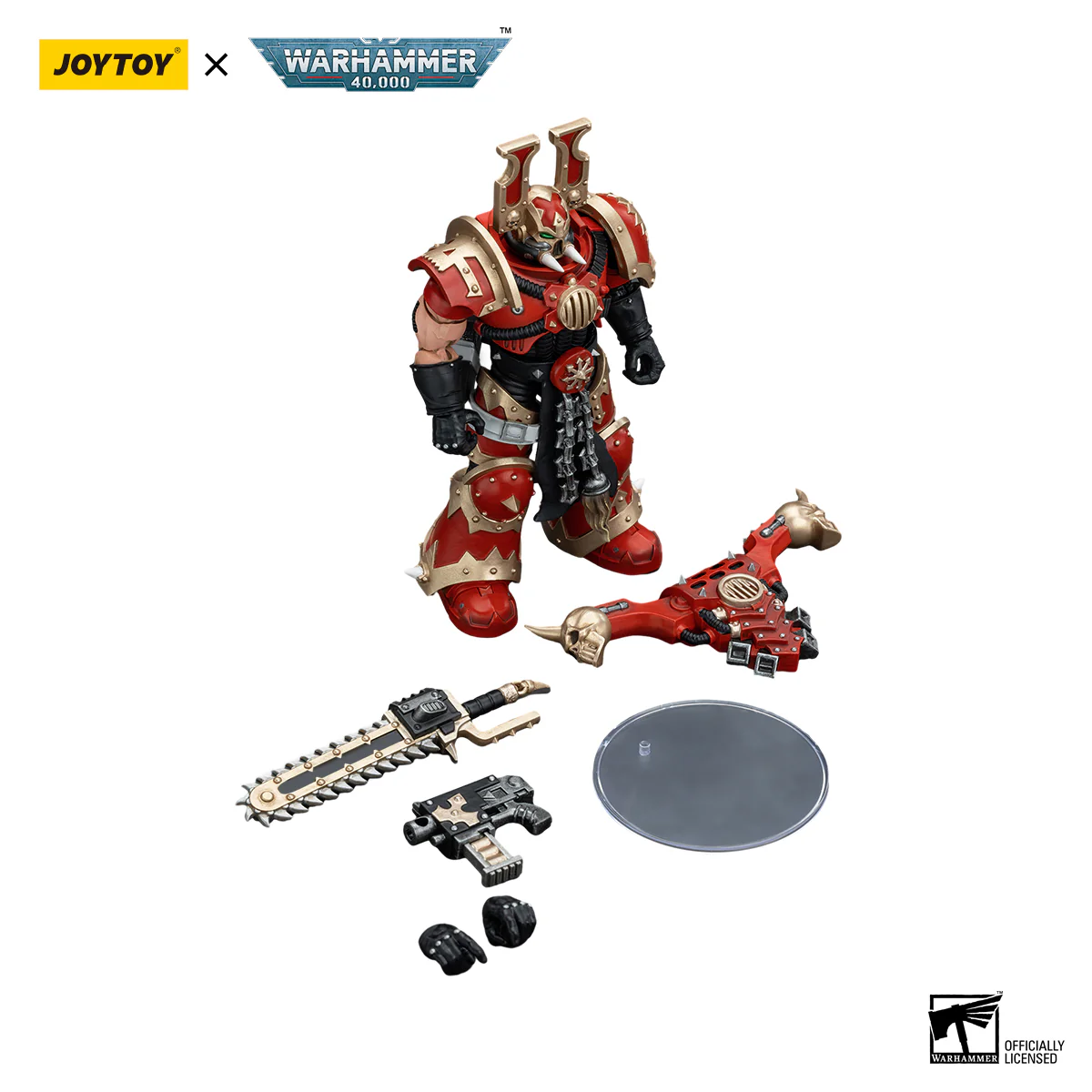 World Eaters Khorne Berzerker 5 Warhammer 40k 1/18 Figurka 13 cm - Image 5