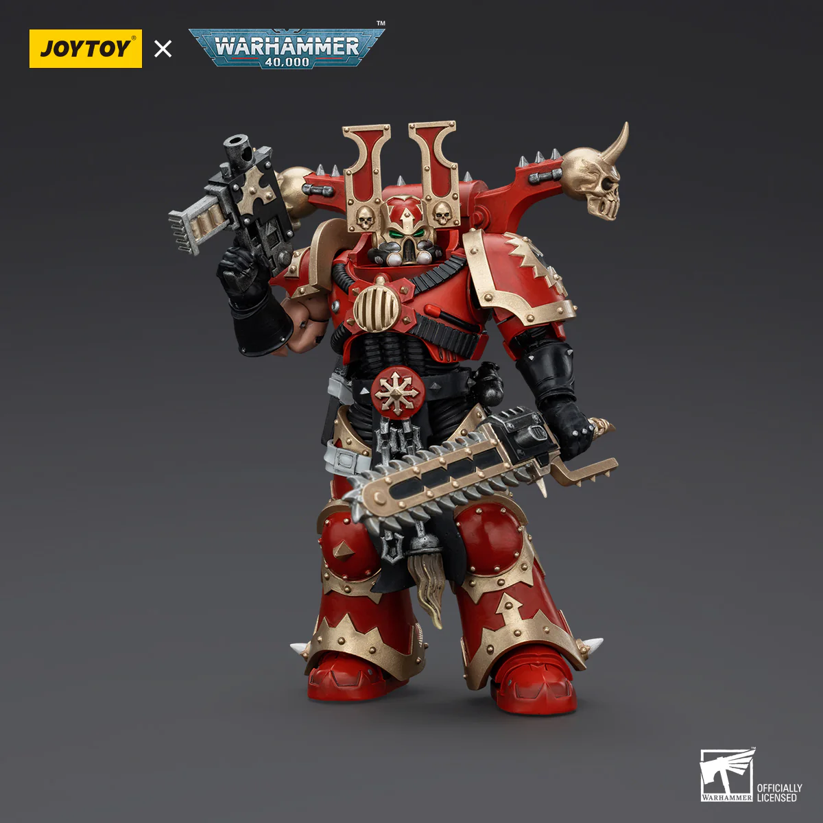 World Eaters Khorne Berzerker 5 Warhammer 40k 1/18 Figurka 13 cm - Image 6