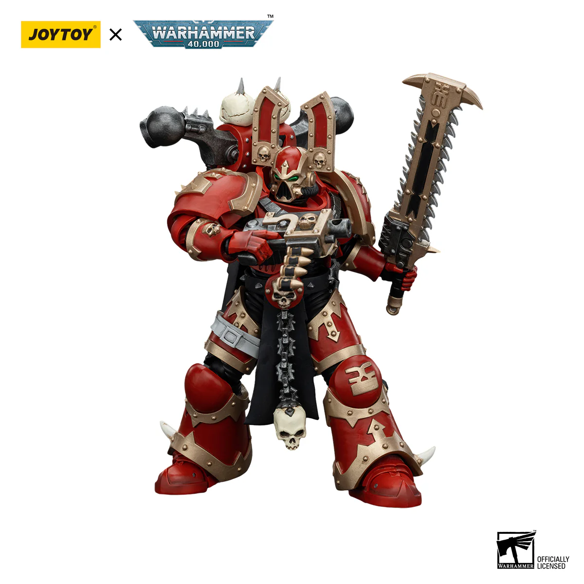 World Eaters Khorne Berzerker 6 Warhammer 40k 1/18 Figurka 13 cm