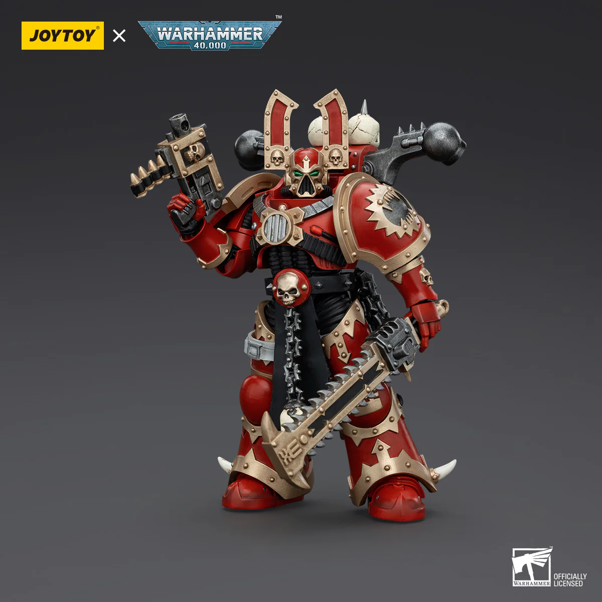 World Eaters Khorne Berzerker 6 Warhammer 40k 1/18 Figurka 13 cm - Image 10