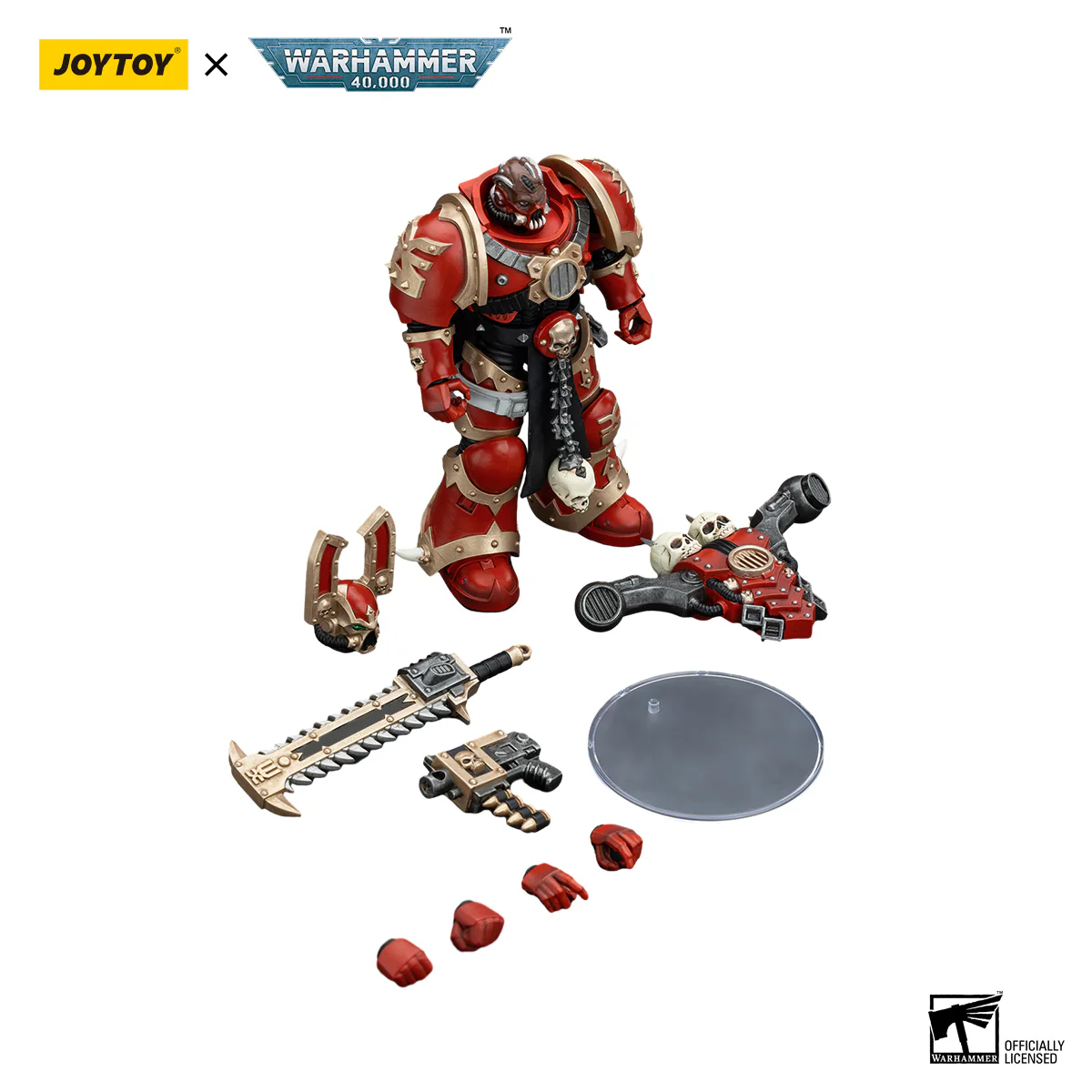 World Eaters Khorne Berzerker 6 Warhammer 40k 1/18 Figurka 13 cm - Image 5