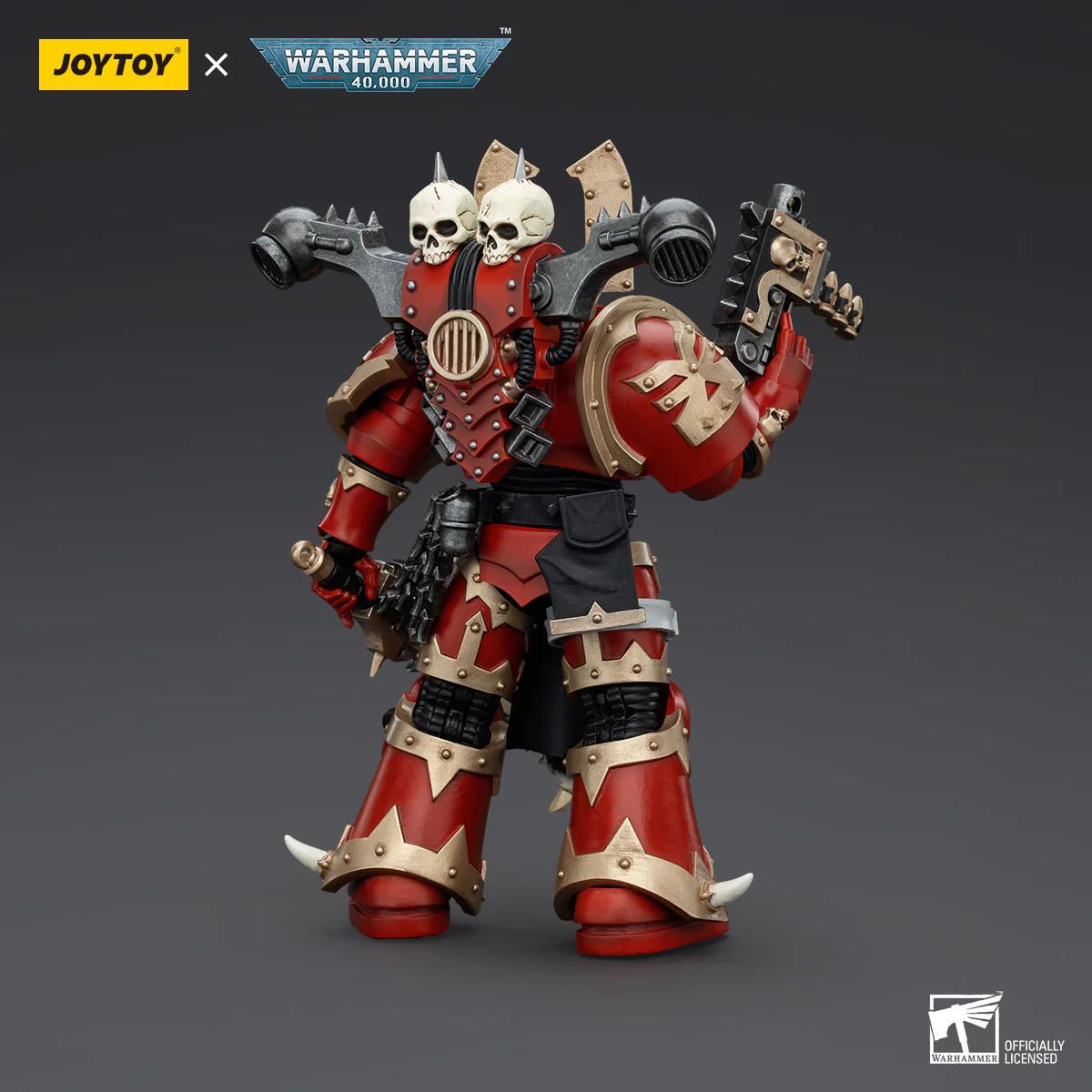 World Eaters Khorne Berzerker 6 Warhammer 40k 1/18 Figurka 13 cm - Image 6