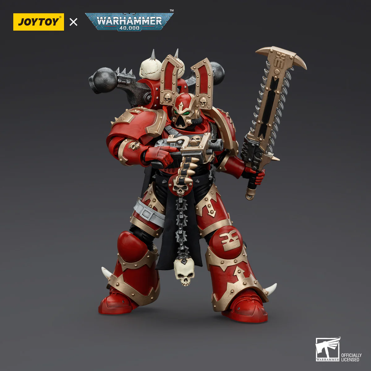 World Eaters Khorne Berzerker 6 Warhammer 40k 1/18 Figurka 13 cm - Image 7