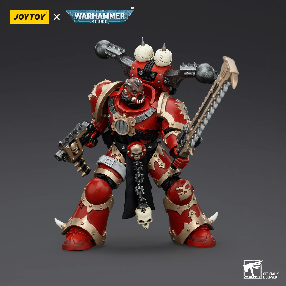 World Eaters Khorne Berzerker 6 Warhammer 40k 1/18 Figurka 13 cm - Image 8