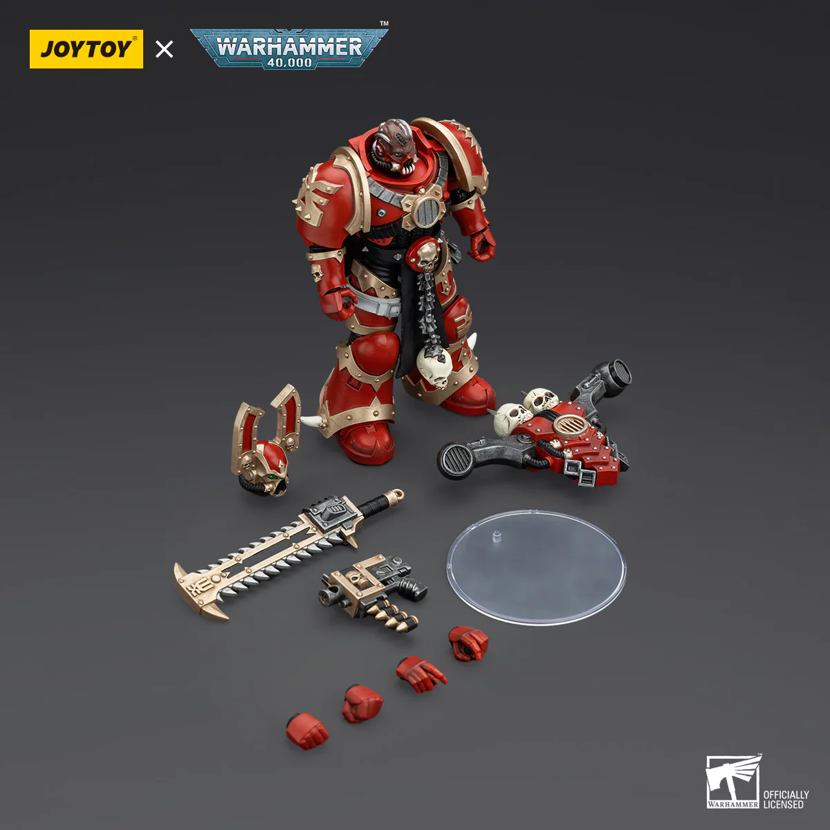 World Eaters Khorne Berzerker 6 Warhammer 40k 1/18 Figurka 13 cm - Image 9