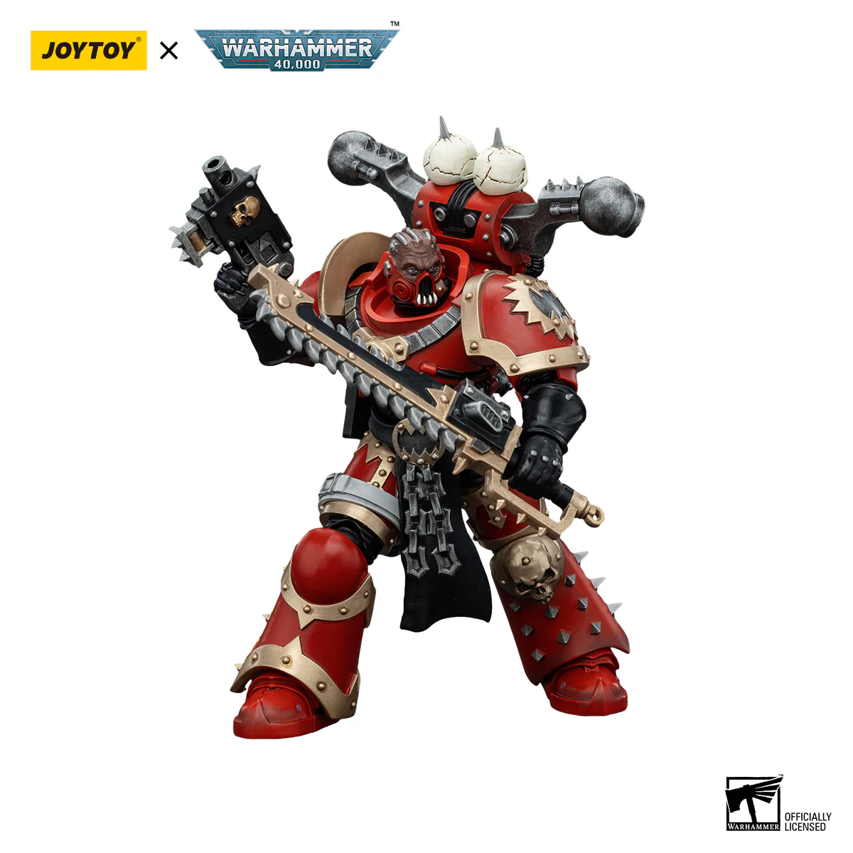 World Eaters Khorne Berzerker 7 Warhammer 40k 1/18 Figurka 13 cm