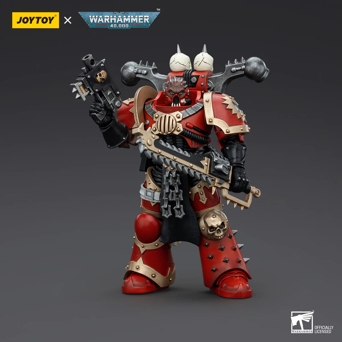 World Eaters Khorne Berzerker 7 Warhammer 40k 1/18 Figurka 13 cm - Image 6