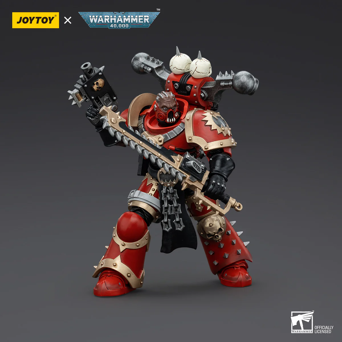 World Eaters Khorne Berzerker 7 Warhammer 40k 1/18 Figurka 13 cm - Image 8