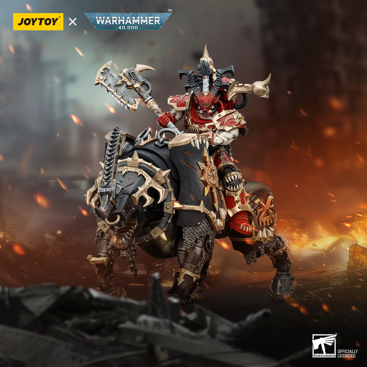 World Eaters Lord Invocatus Warhammer 40k 1/18 Figurka 13 cm - Image 15