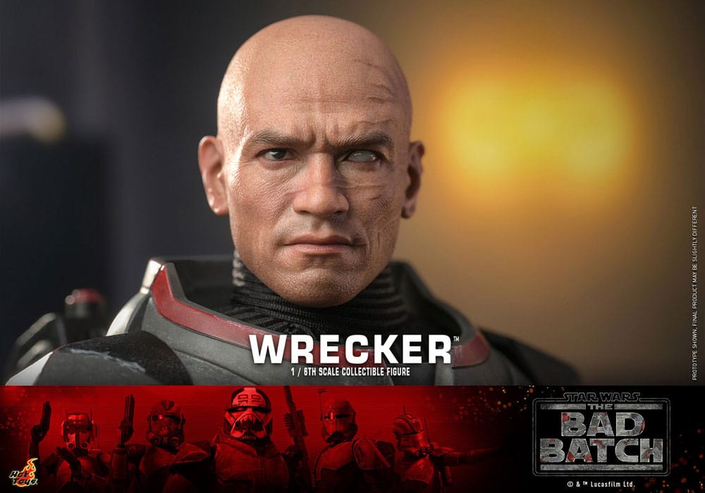 Wrecker Star Wars: The Bad Batch 1/6 Figurka 33 cm - Image 12