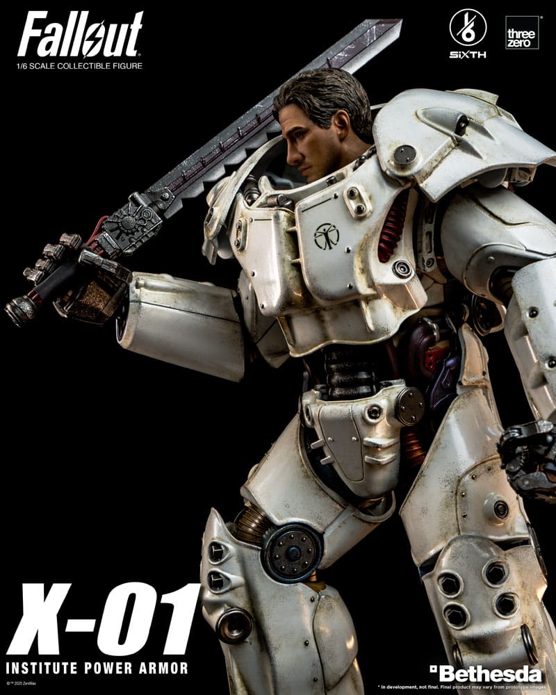 X-01 Institute Power Armor Fallout FigZero 1/6 Figurka 37 cm - Image 5
