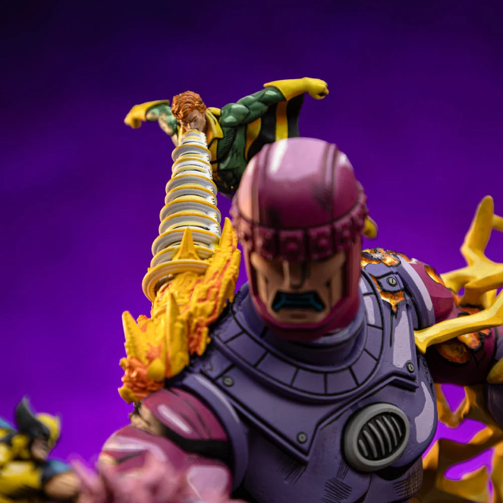 X-Men Danger Room Diorama A Marvel Demi Art Scale Comics Color Variant 1/20 Figurka 42 cm - Image 14
