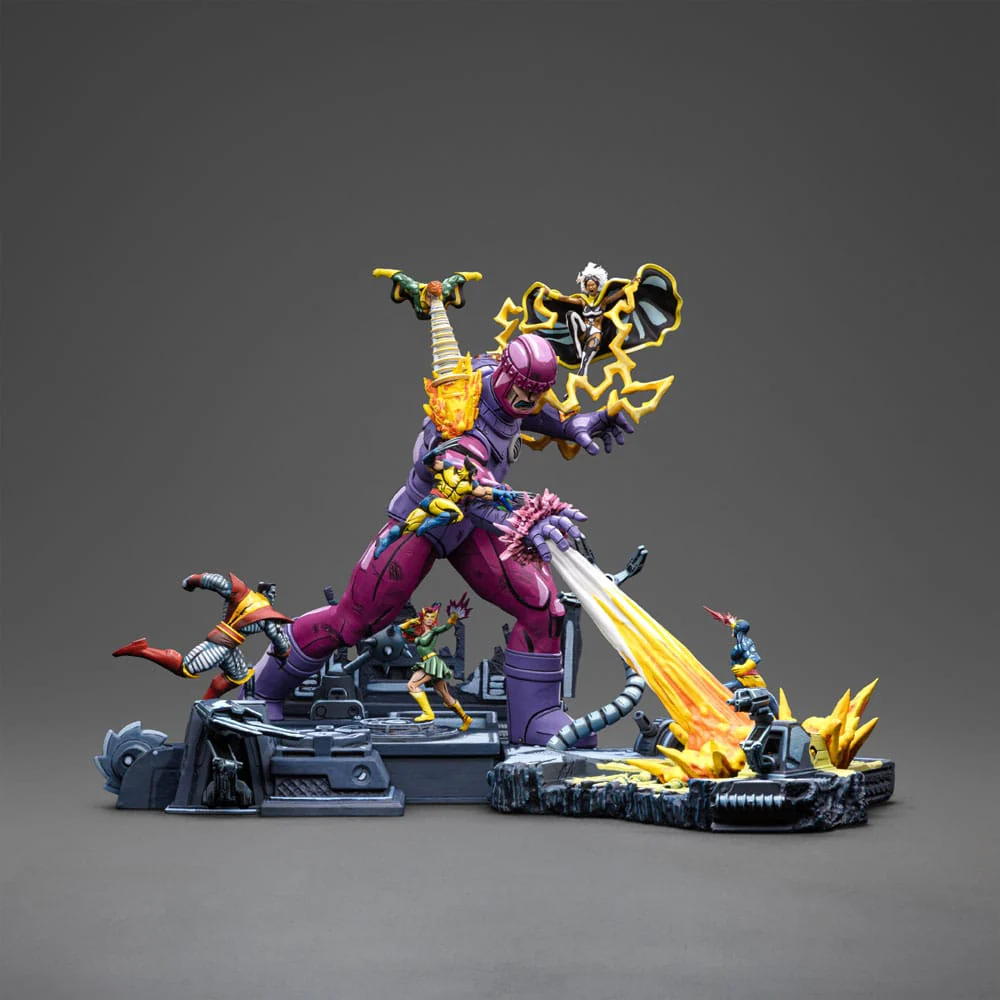 X-Men Danger Room Diorama A Marvel Demi Art Scale Comics Color Variant 1/20 Figurka 42 cm - Image 2