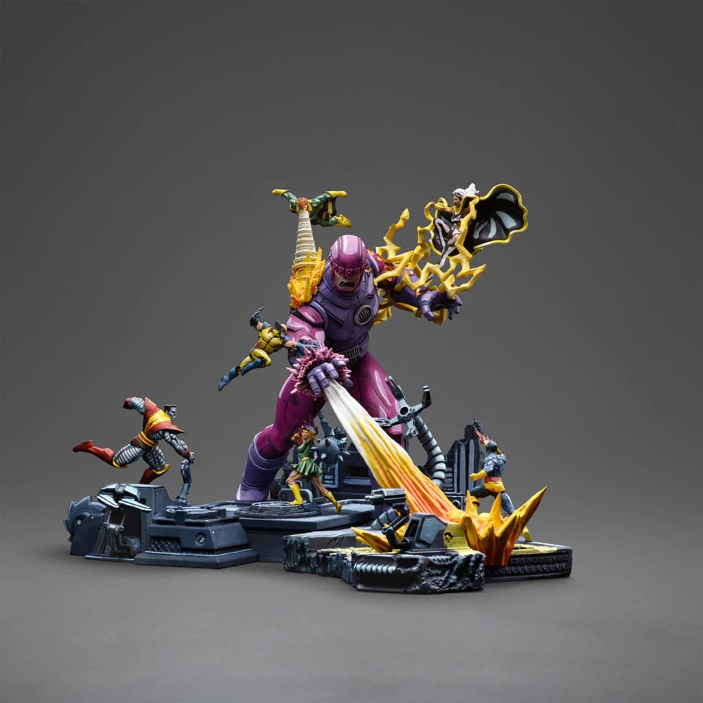 X-Men Danger Room Diorama A Marvel Demi Art Scale Comics Color Variant 1/20 Figurka 42 cm - Image 3