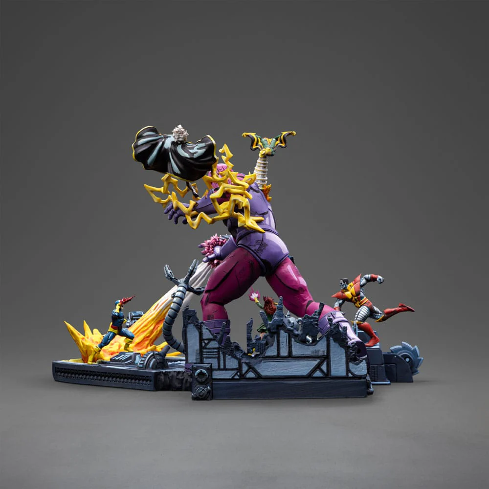X-Men Danger Room Diorama A Marvel Demi Art Scale Comics Color Variant 1/20 Figurka 42 cm - Image 5
