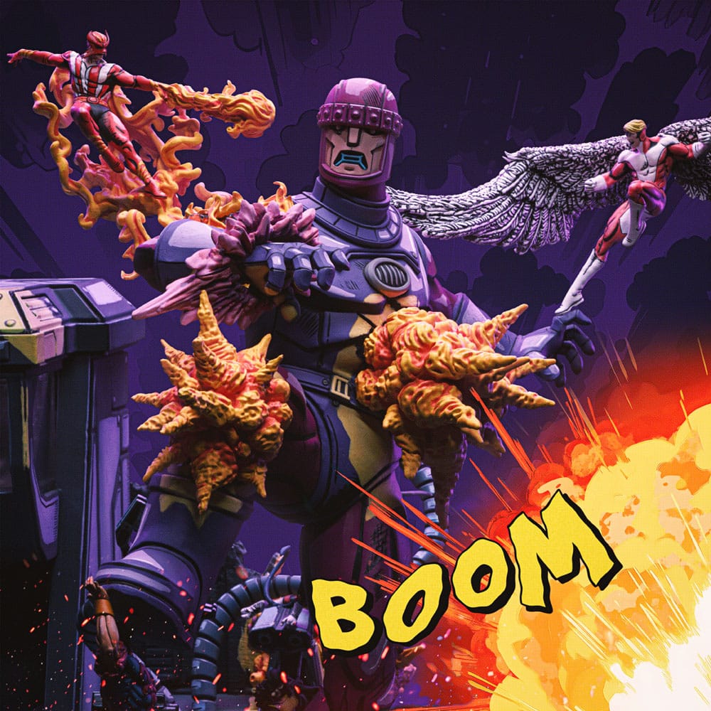 X-Men Danger Room Diorama B Comic Version Marvel Demi Art Scale Statue 1/20 Figurka 43 cm - Image 14