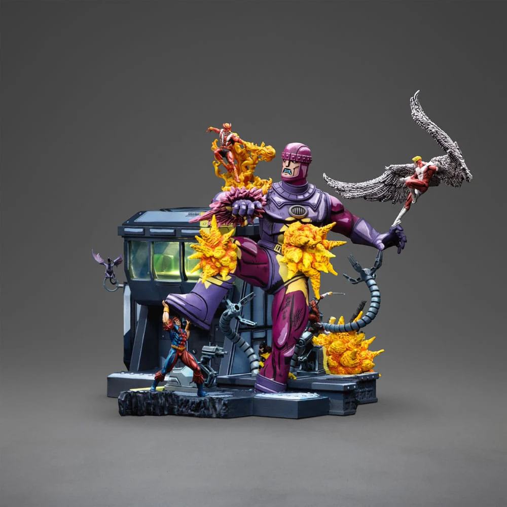 X-Men Danger Room Diorama B Comic Version Marvel Demi Art Scale Statue 1/20 Figurka 43 cm - Image 4