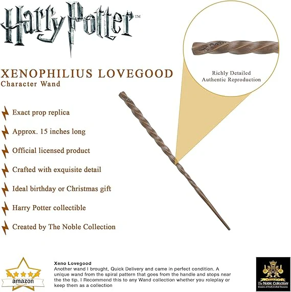 Xenophilius Lovegood Różdżka Replika Character Edition Harry Potter - Image 4