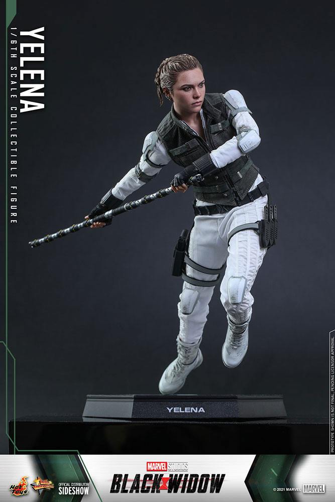 Yelena Black Marvel Widow Movie Masterpiece 1/6 Figurka 28 cm - Image 6