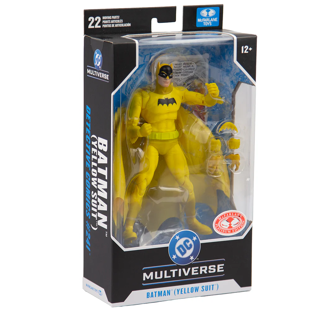 Yellow Batman Chase DC Multiverse Figurka 18 cm - Image 6