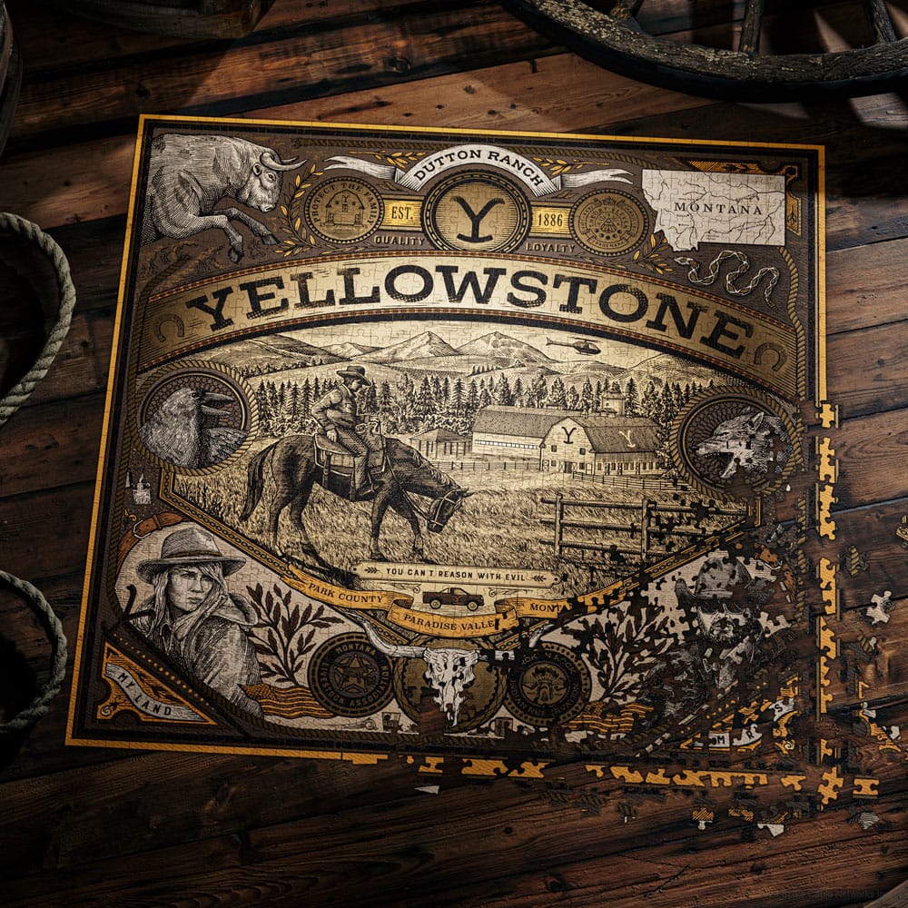 Yellowstone Luxury Multi-dimensional Puzzle 1000 elementów - Image 4