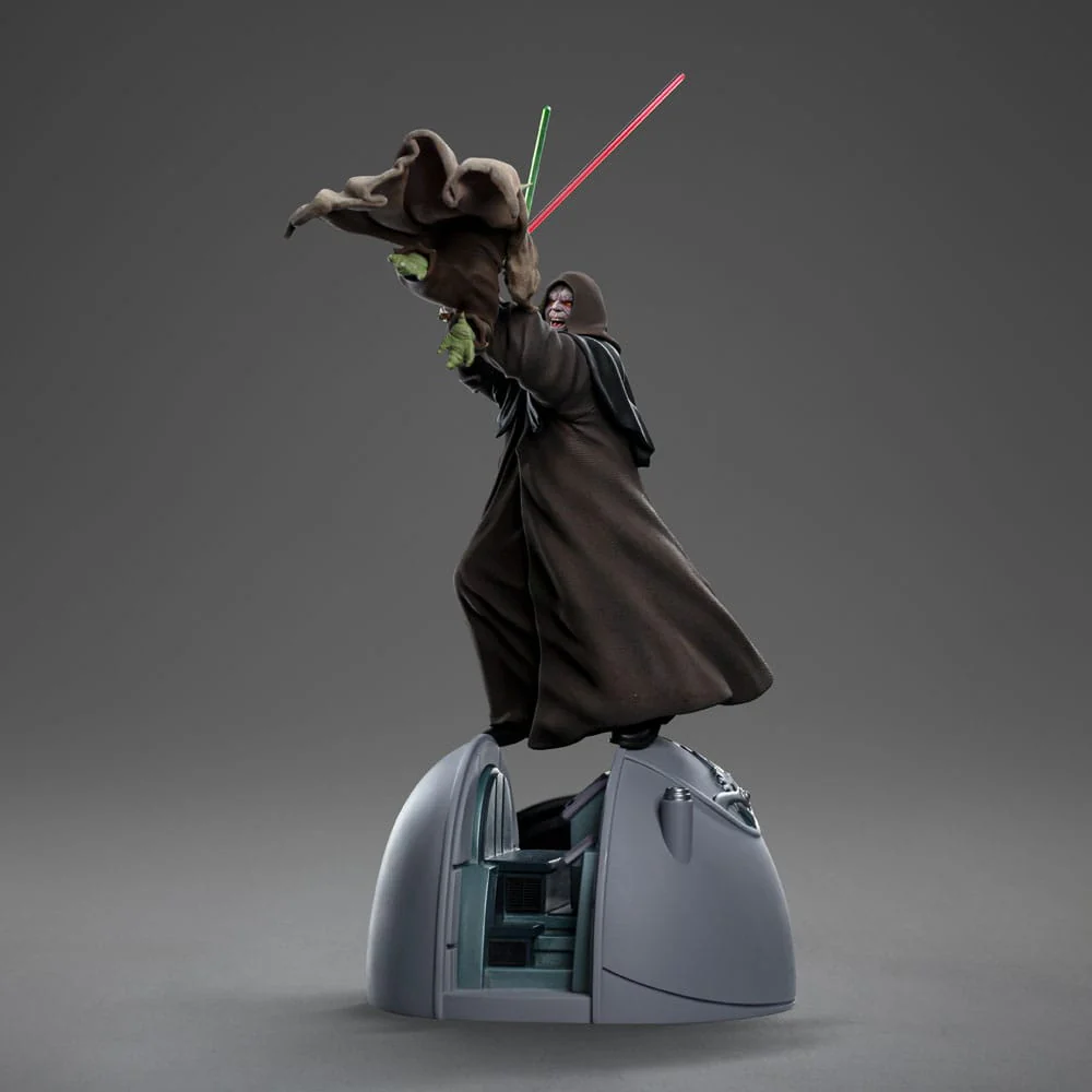 Yoda vs Emperor Palpatine Star Wars Deluxe Art Scale CCXP Exclusive 2024 1/10 Figurka 31 cm - Image 8