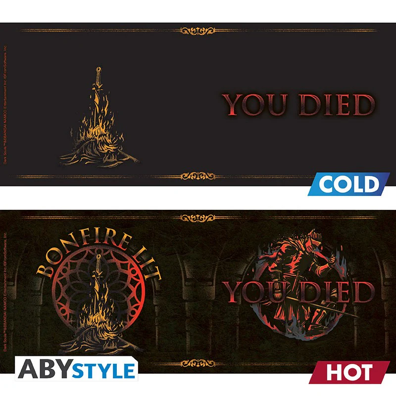 "You died" Kubek termoaktywny Dark Souls - Image 3
