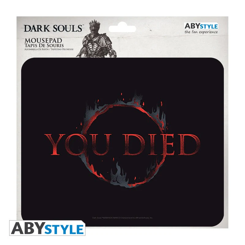 "You died" Podkładka pod myszkę Dark Souls
