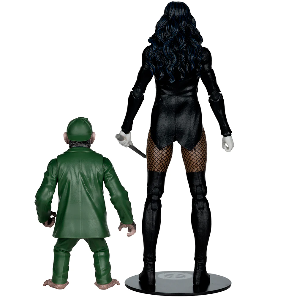 Zatanna with Detective Chimp DC Multiverse McFarlane Collector Edition #53 Figurki 28 cm - Image 7