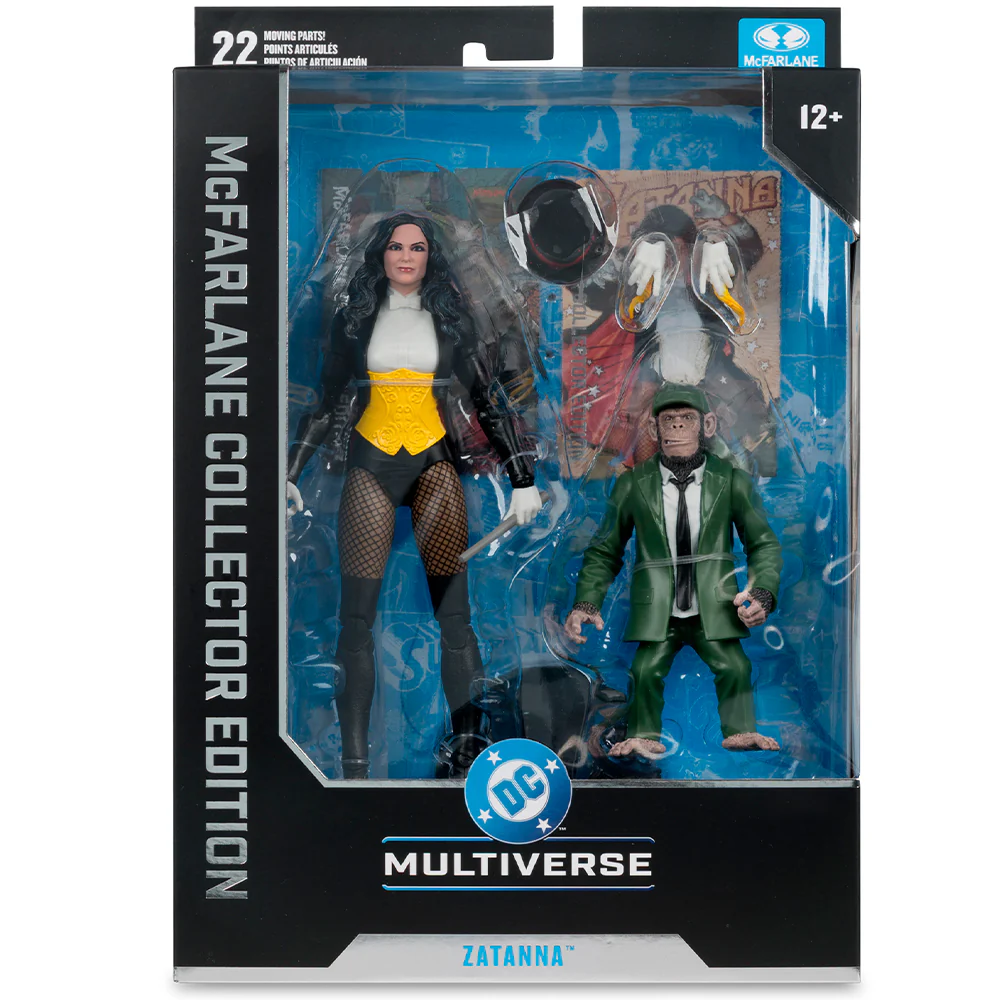 Zatanna with Detective Chimp DC Multiverse McFarlane Collector Edition #53 Figurki 28 cm - Image 8