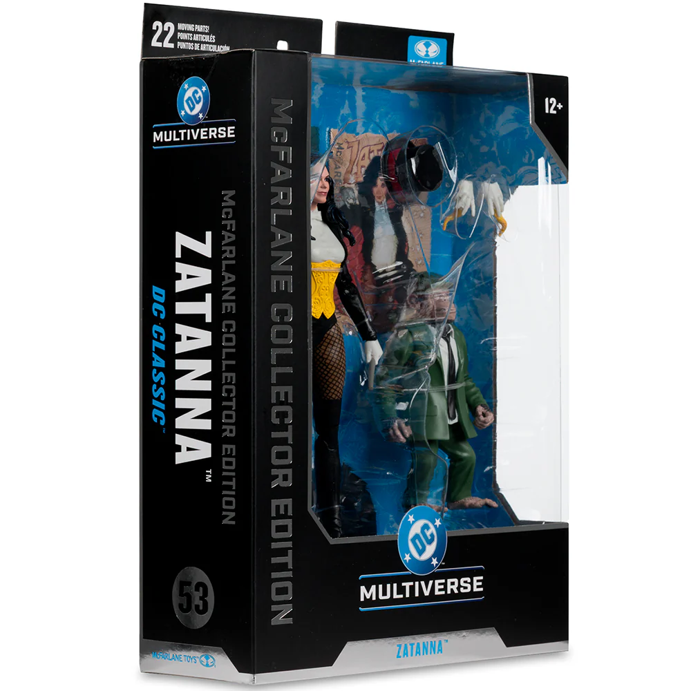Zatanna with Detective Chimp DC Multiverse McFarlane Collector Edition #53 Figurki 28 cm - Image 9