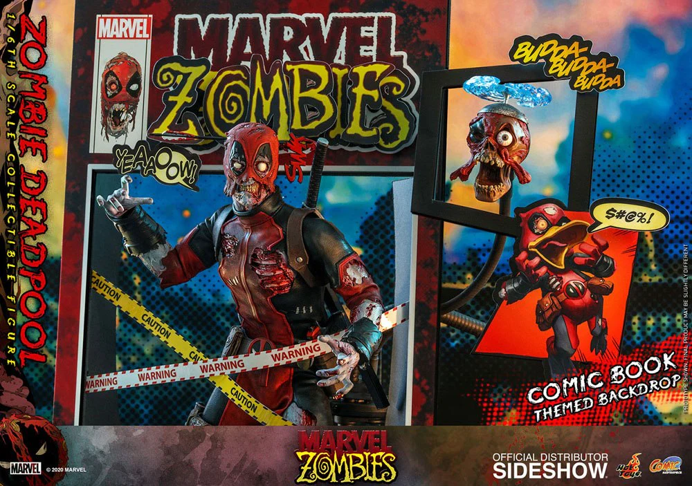 Zombie Deadpool Marvel Zombies Comic Masterpiece 1/6 Figurka 31 cm - Image 22
