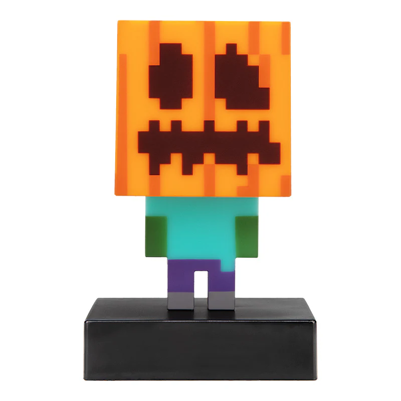 Zombie Jack O Lantern lampka Minecraft
