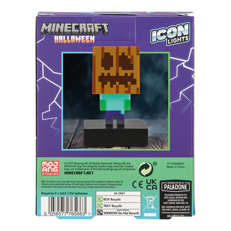 Zombie Jack O Lantern lampka Minecraft - Image 7